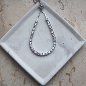 Silver Tennis Bracelet
